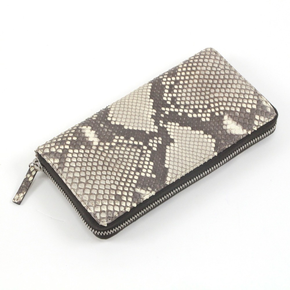 Gucci Python Long Wallet White - image 1